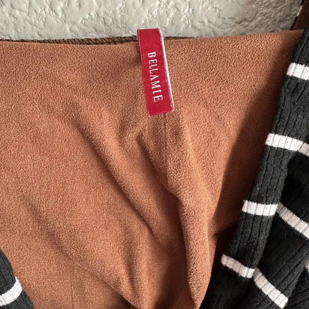 Bellamie Striped Hoodie Tunic Top – Size S